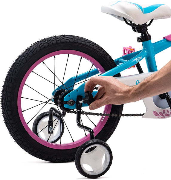 Brave Freestyle BMX Kids Bike for Boys and Girls, 16 inch with Training Wheels, in Multiple Colors. Lightweight Aluminum Frame, Easy to Ride!